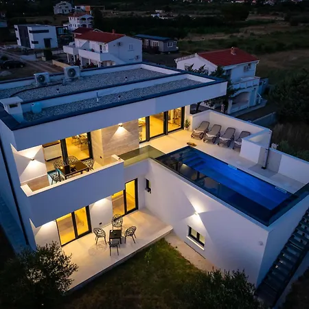 Вилла Ap With Pool Zadar Nin *