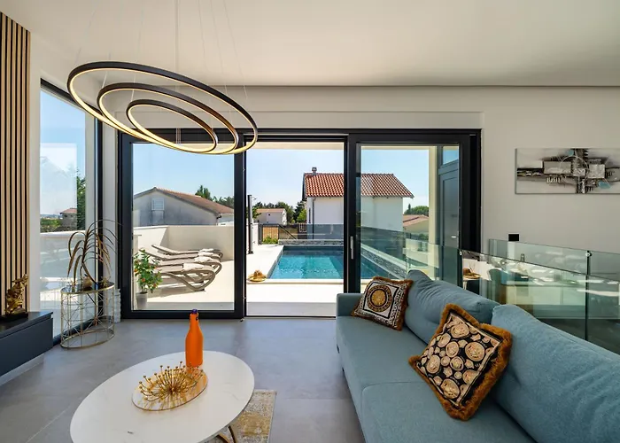 Вилла Ap With Pool Zadar Nin Врси