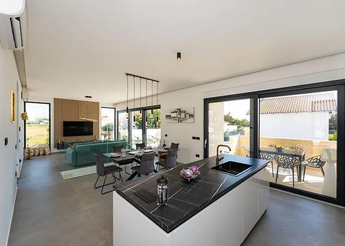 Ap With Pool Zadar Nin